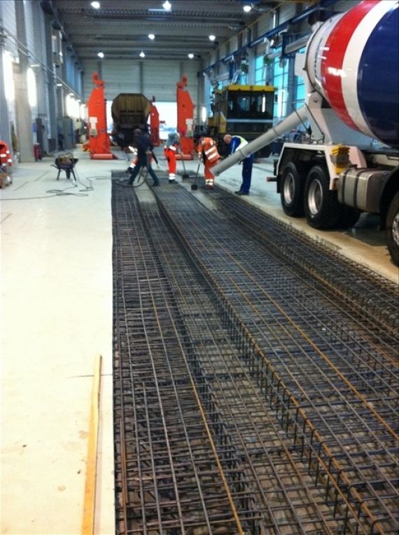 Oberbaumaschinenhalle Gleisbauhof Hanau