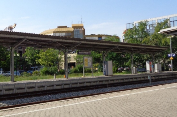 Bahnsteigüberdachung Bf. Bad Dürkheim